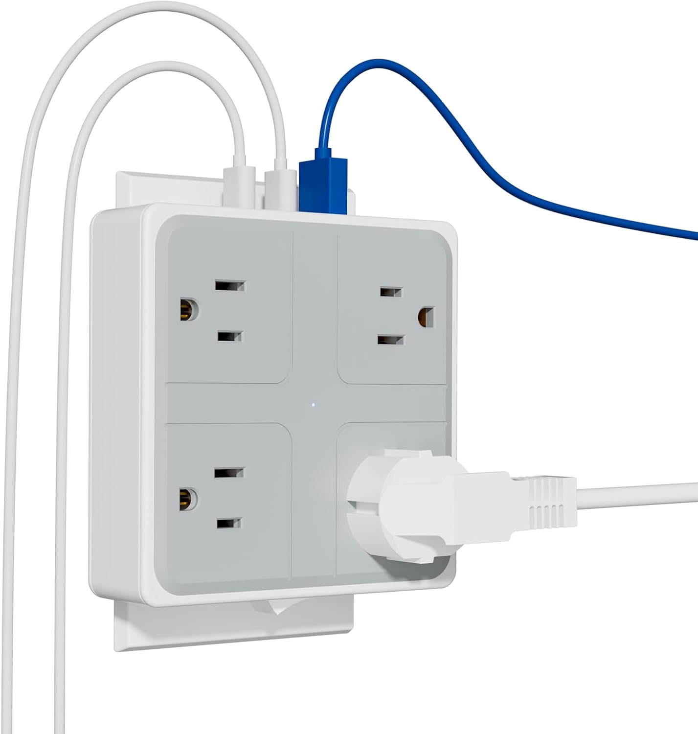 4ac 2c1a美规墙插式排插